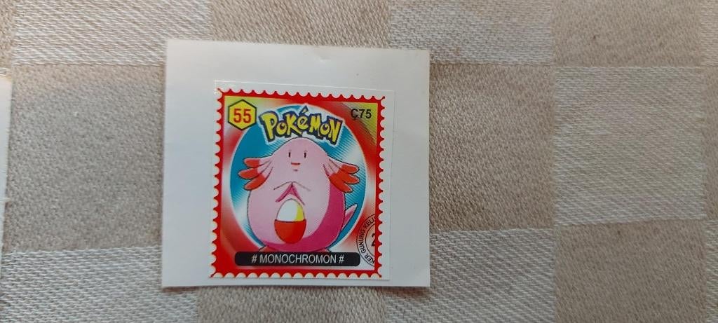 pokemon postzegel zeldzaam Chansey gelimiteerd, Ophalen of Verzenden, Nieuw