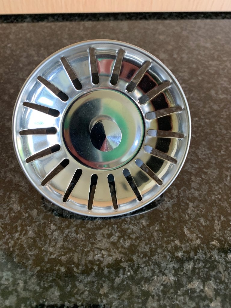 RVS Gootsteen Korfplug – 78 mm, Doe-het-zelf en Bouw, 60 tot 80 mm, Nieuw, Ophalen of Verzenden, Minder dan 2 meter