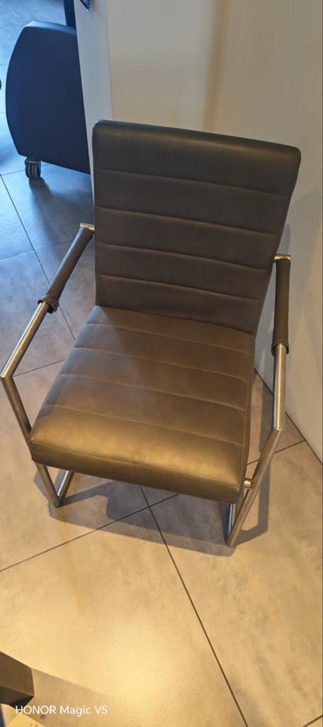 8 Eetstoelen, Ophalen, Gebruikt, Metaal, Vijf, Zes of meer stoelen