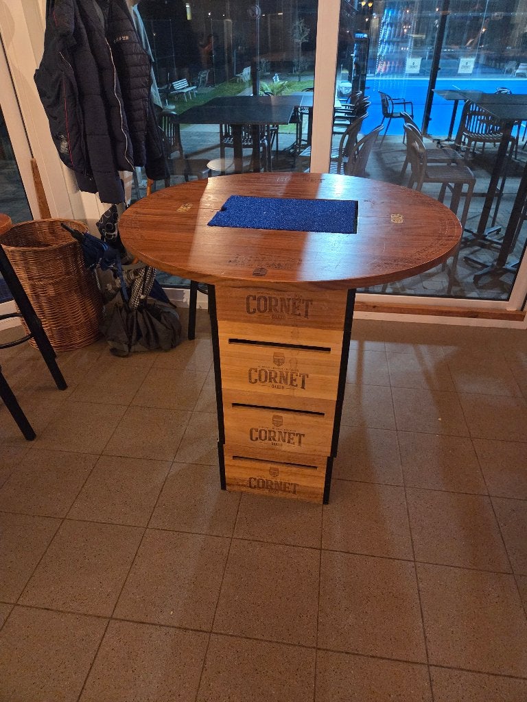 Bar tafel Cornet, Ophalen, Nieuw