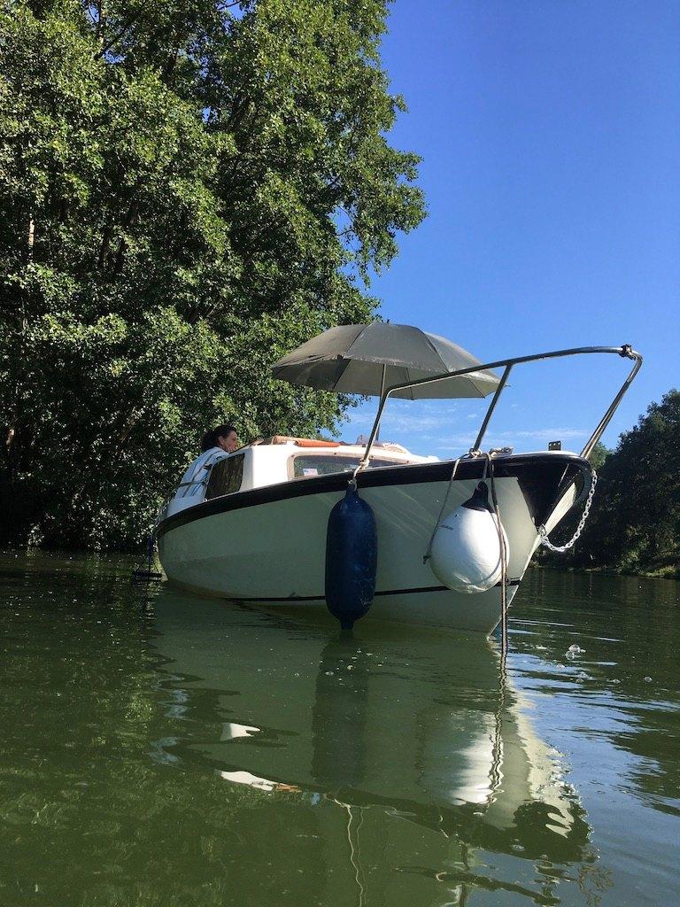 Bateau Gioy-Ilver, Enlèvement, Utilisé, Moteur hors-bord, Moins de 10 ch