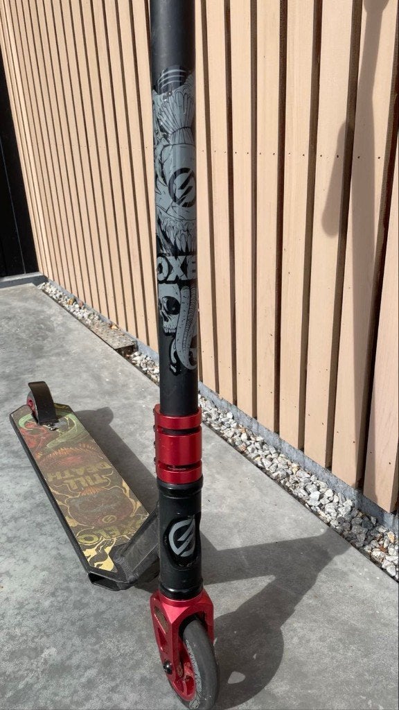 Oxelo MF One / MF 500 - Till Death edition, Fietsen en Brommers, Steps, Ophalen, Gebruikt, Overige typen, Oxelo (Decathlon)