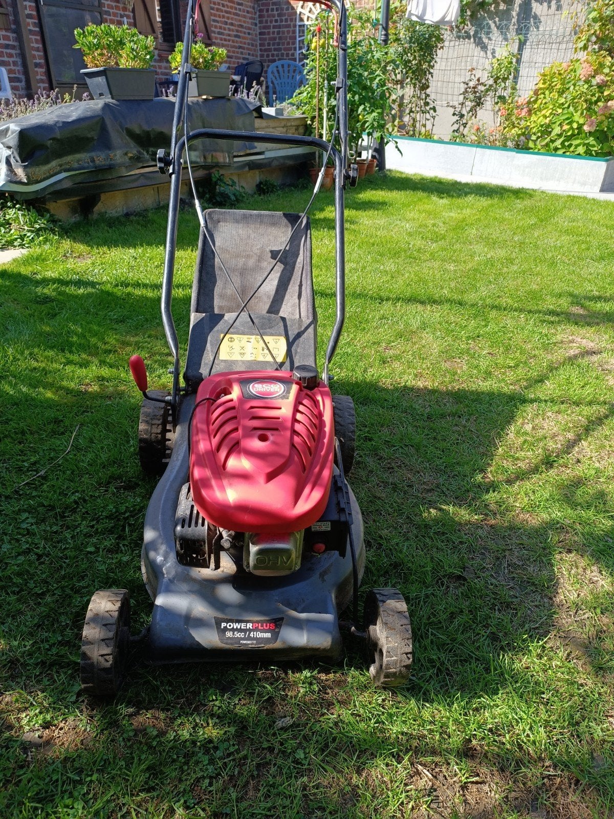 tondeuse autoportée, Enlèvement ou Envoi, Moins de 90 cm, Sac de ramassage, Utilisé