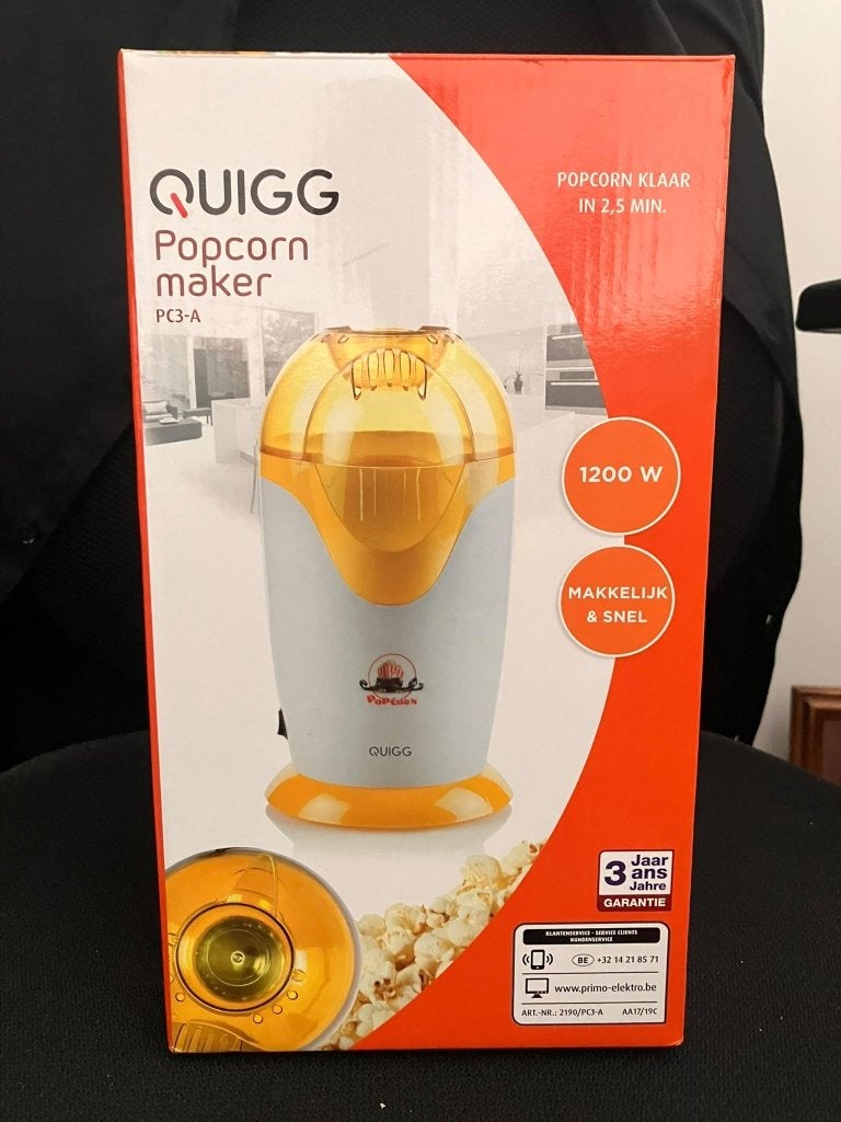 Popcorn machine, Maison & Meubles, Autres types, Enlèvement, Neuf, Autres marques