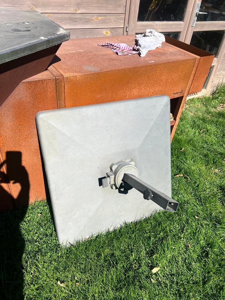 Pied de parasol (70kg), 3 à 4 mètres, Enlèvement, Utilisé, Inclinable