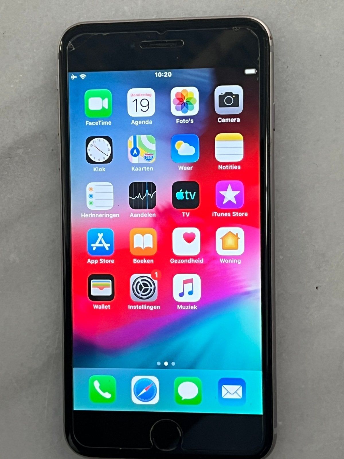 Iphon Apple. 6 + plus. 128 gb Space. , groot scherm, Telecommunicatie, Mobiele telefoons | Apple iPhone, Ophalen of Verzenden