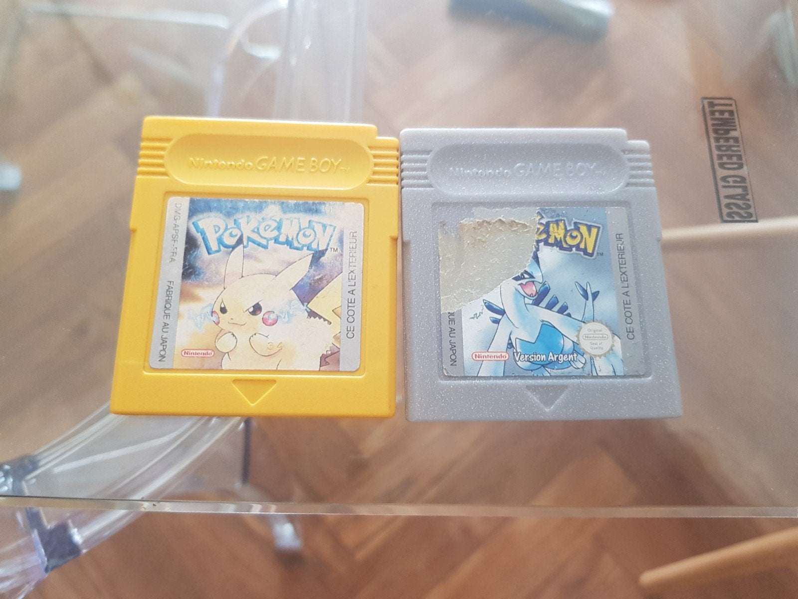 Lot jeux Pokémon game boy