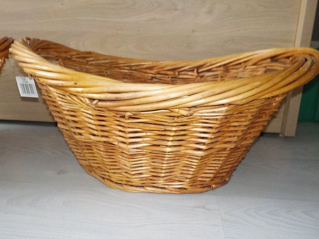 rieten mand, Huis en Inrichting, Mand, Ophalen of Verzenden, Zo goed als nieuw, Riet