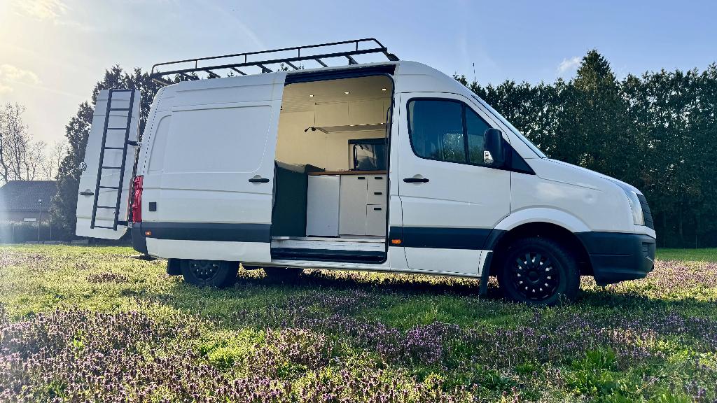 Volkswagen Crafter Campervan, Caravans en Kamperen, Mobilhomes, Volkswagen, Tot en met 2, Particulier, Koelkast