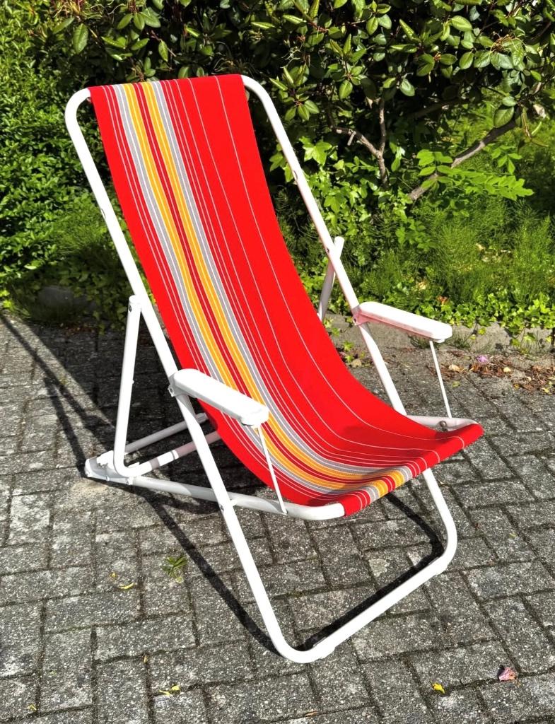 Chaise de plage vintage Grand Soleil, Enlèvement