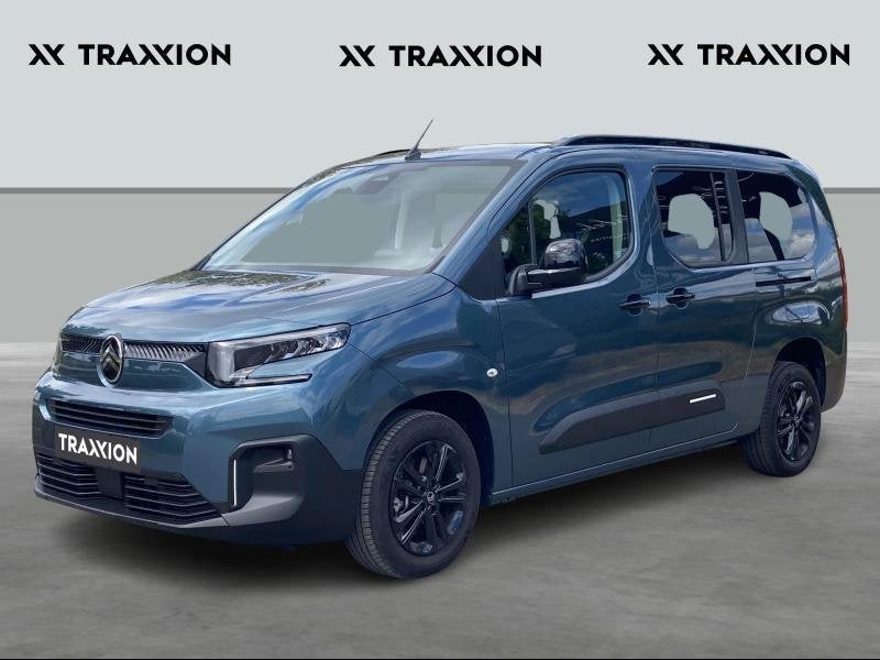 Citroen Berlingo XL 1.5 BlueHDi 130 MAN6 MAX, Auto's, Monovolume, Blauw, Start-stop-systeem, Berlingo