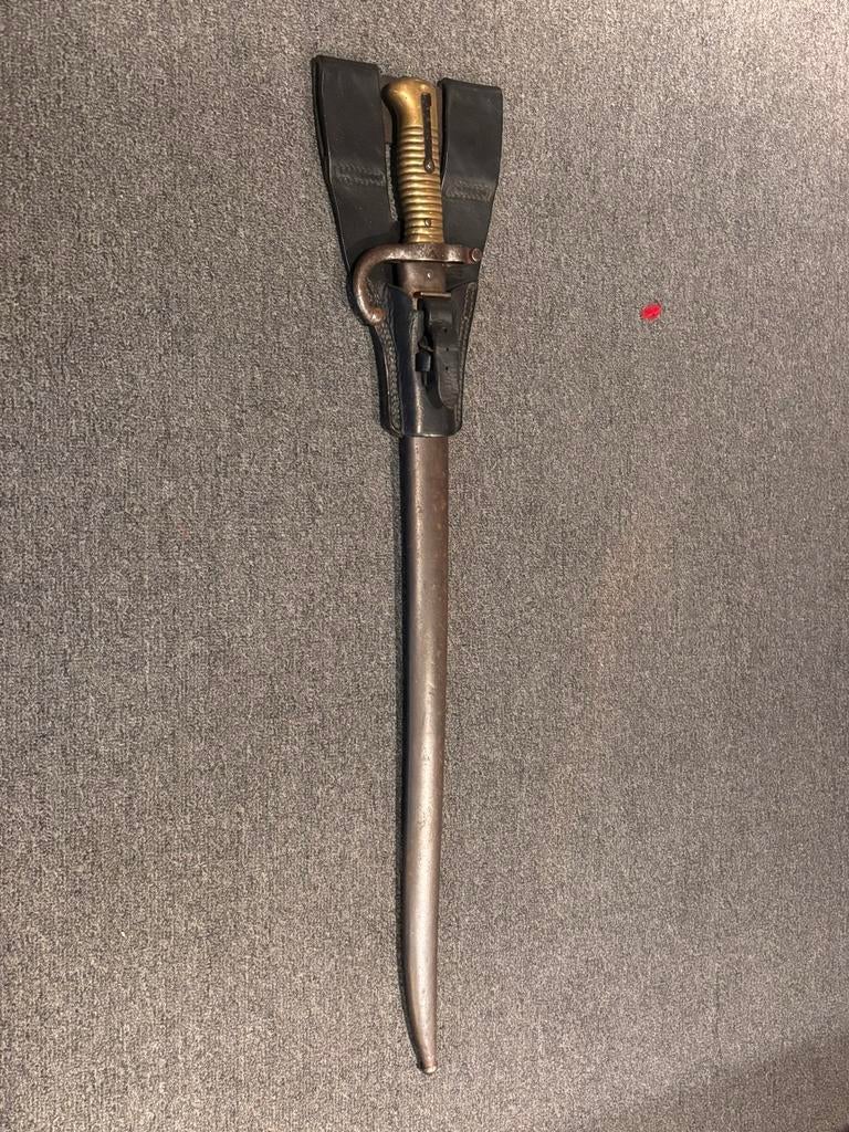 Chassepot bajonet van duitse maker, Verzamelen, Ophalen of Verzenden
