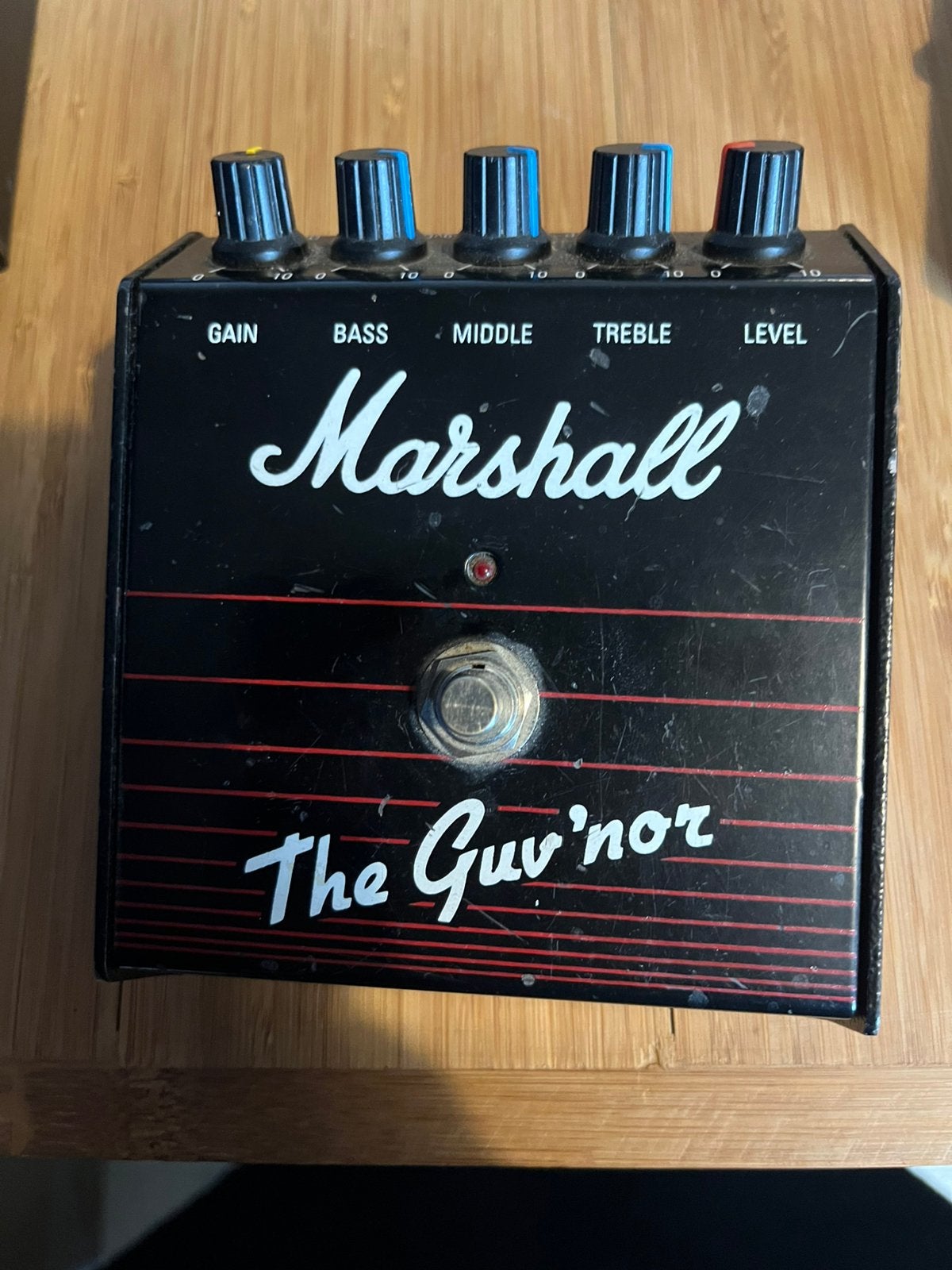 Marshall the Guv’nor Gv 1 original vintage, Muziek en Instrumenten, Effecten, Ophalen of Verzenden, Gebruikt