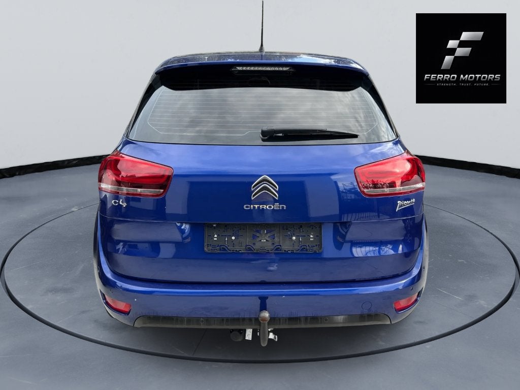 CITROEN C4 PICASSO BENZINE AUTOMAAT, Auto's, Automaat, Euro 6, Blauw, C4 (Grand) Picasso