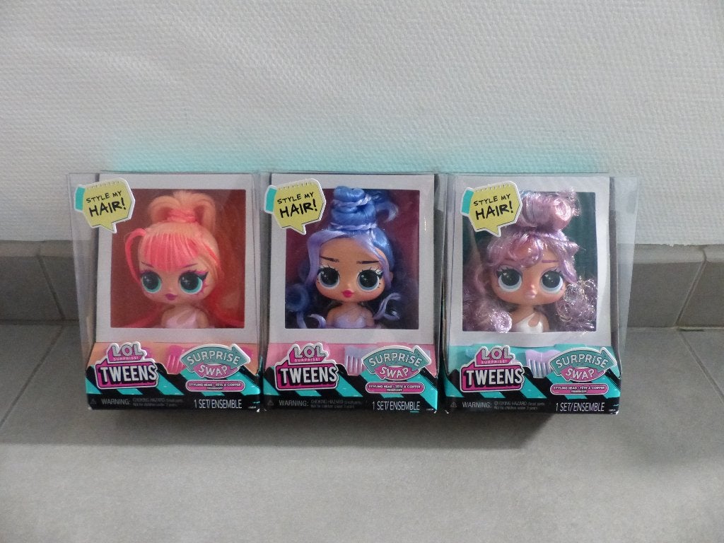 Kappershoofdjes LOL Suprise à € 4/stuk, Ophalen of Verzenden, Zo goed als nieuw