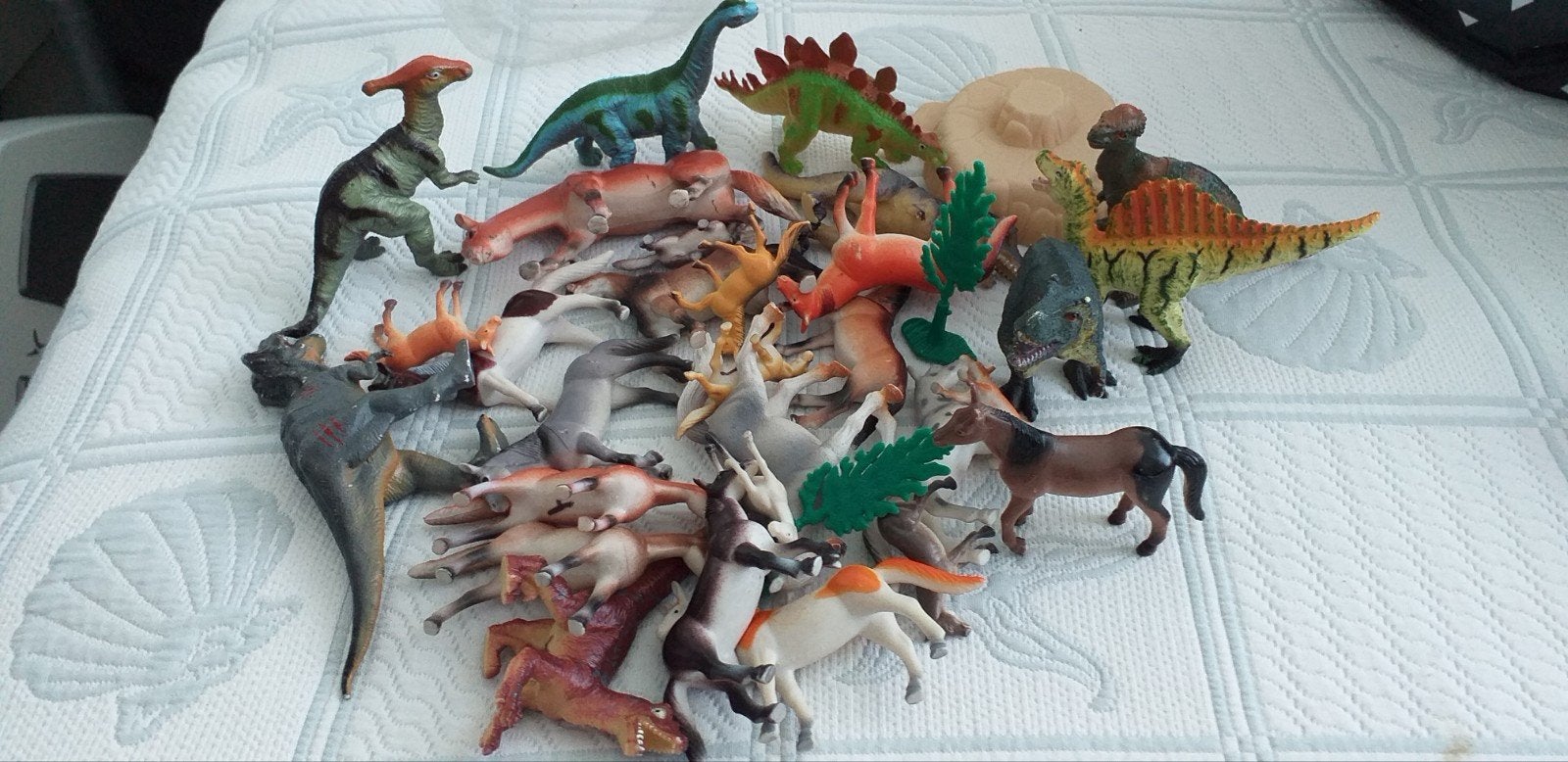 Paarden en dinosaurussen, Ophalen