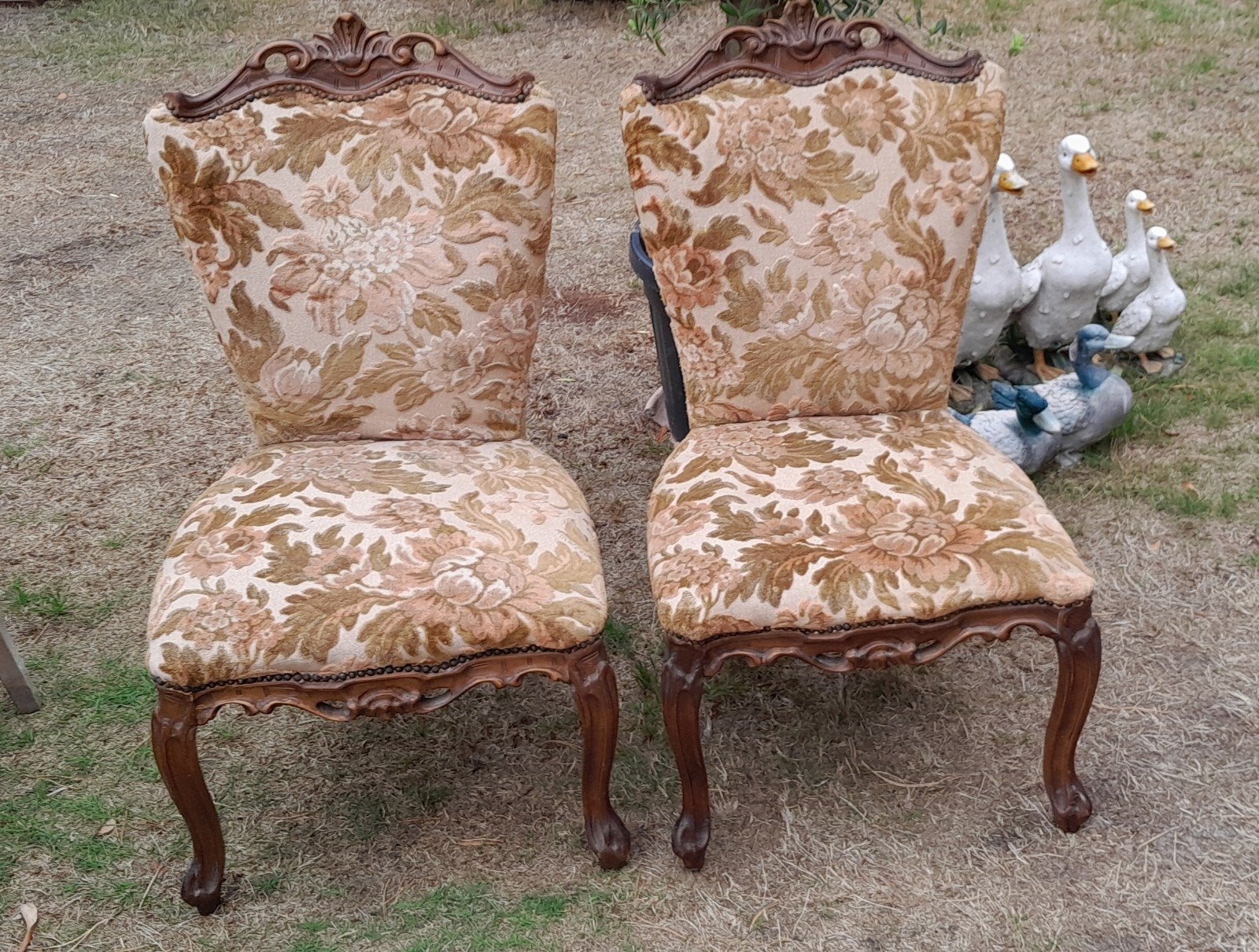 2 prachtige Barok....stoelen..., Antiek en Kunst, Ophalen