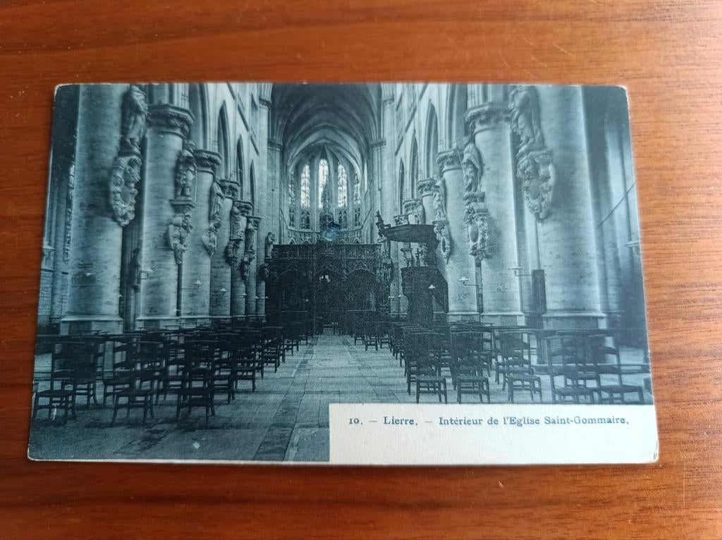 Lier, interieur van de kerk, Ophalen of Verzenden