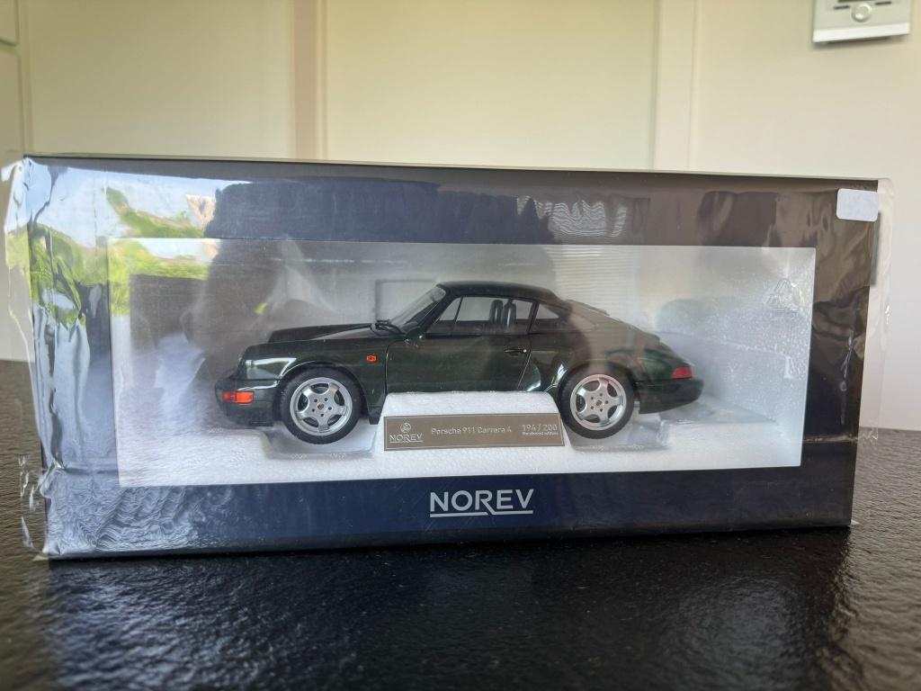 Porsche 964 1/18, Hobby en Vrije tijd, Ophalen of Verzenden, Nieuw, Auto, Norev