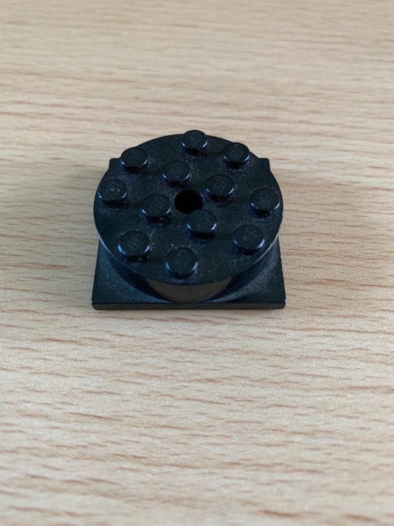 LEGO Turntable 4x4 - Old Type complete, Faceted, Ophalen of Verzenden, Losse stenen, Lego