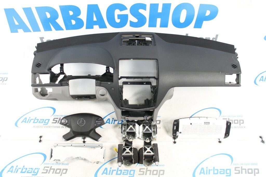 Airbag kit Tableau de bord gris Mercedes C klasse W204, Autos : Pièces & Accessoires