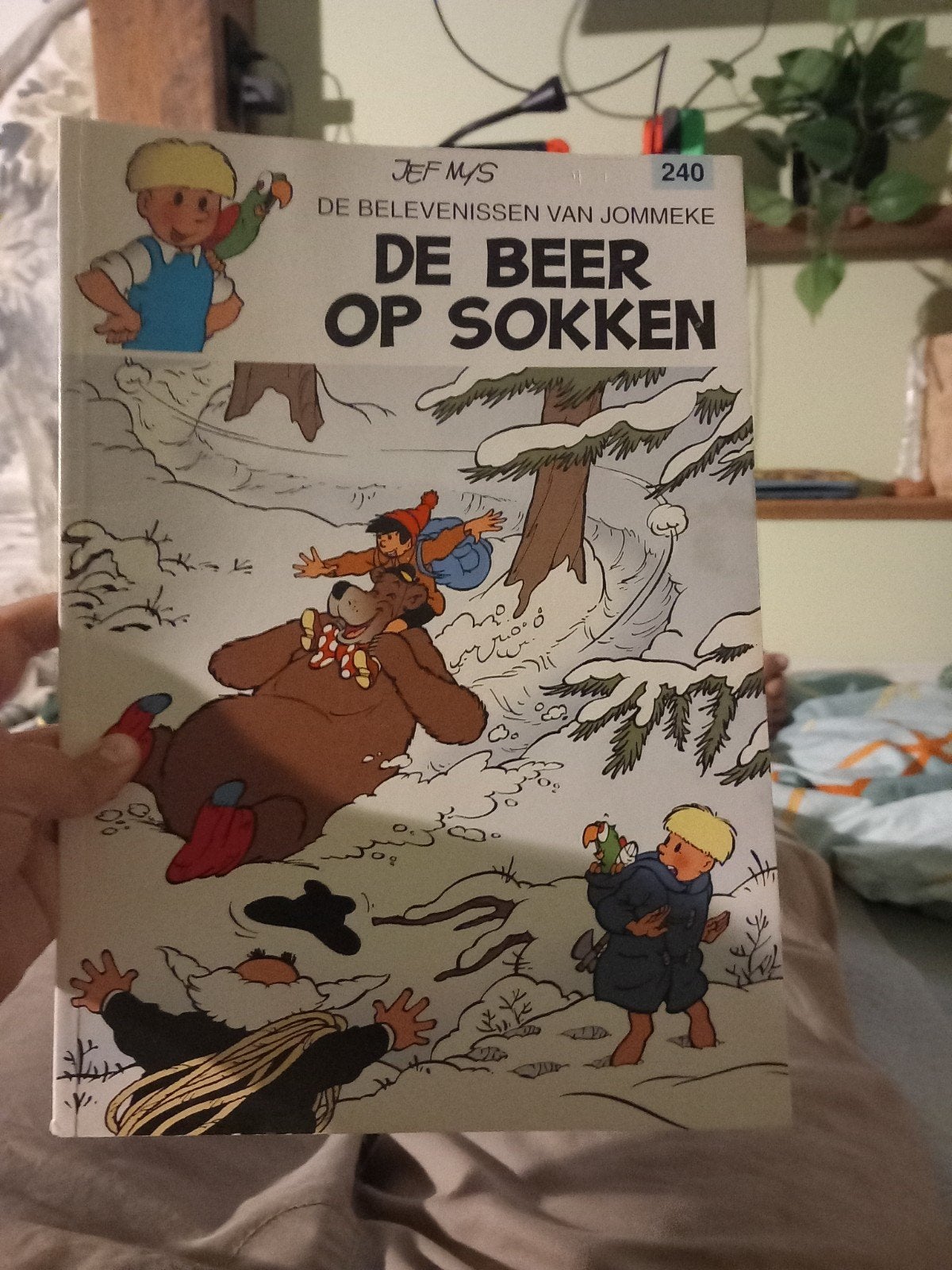 Jef Nys - 240 Beer op sokken, Enlèvement, Jef Nys