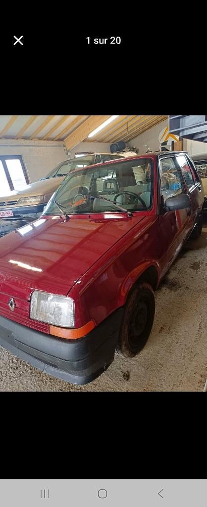 À vendre renault 5 five, Voorwielaandrijving, 4 deurs, Stof, 50 kW