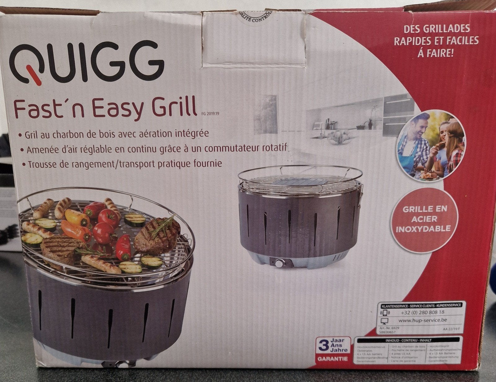nieuwe Fast n'easy Grill, Tuin en Terras, Ophalen, Nieuw