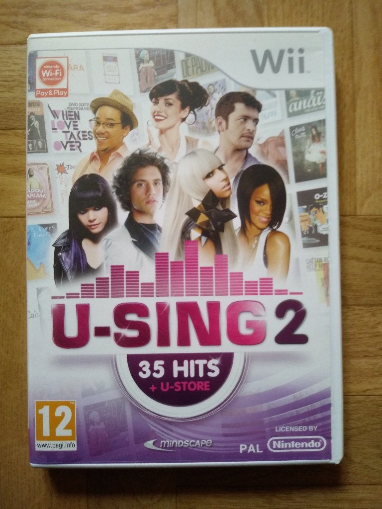 U-sing 2, jeu de zing en version française pour Wii ou Wii U, Enlèvement ou Envoi, 1 joueur, À partir de 12 ans, Comme neuf