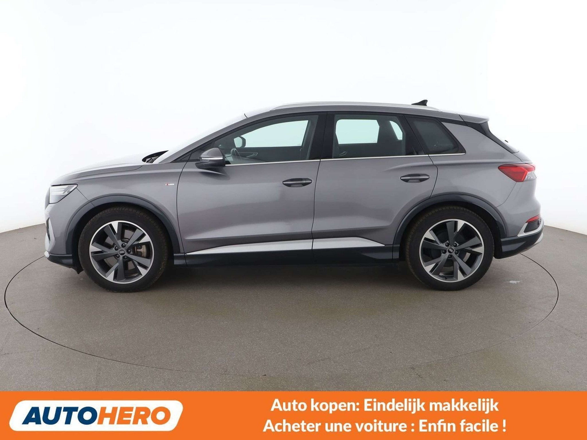 Audi Q4 e-tron 40 e-tron (bj 2021, automaat), Auto's, Audi, Automaat, Lichtsensor, Achterwielaandrijving, Gebruikt