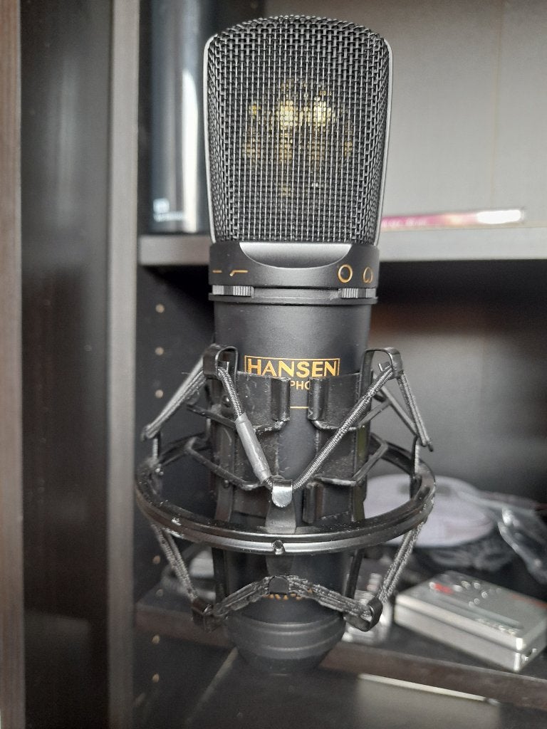 Microphone de studio Hamsen, Musique & Instruments, Microphones, Enlèvement, Comme neuf, Micro studio