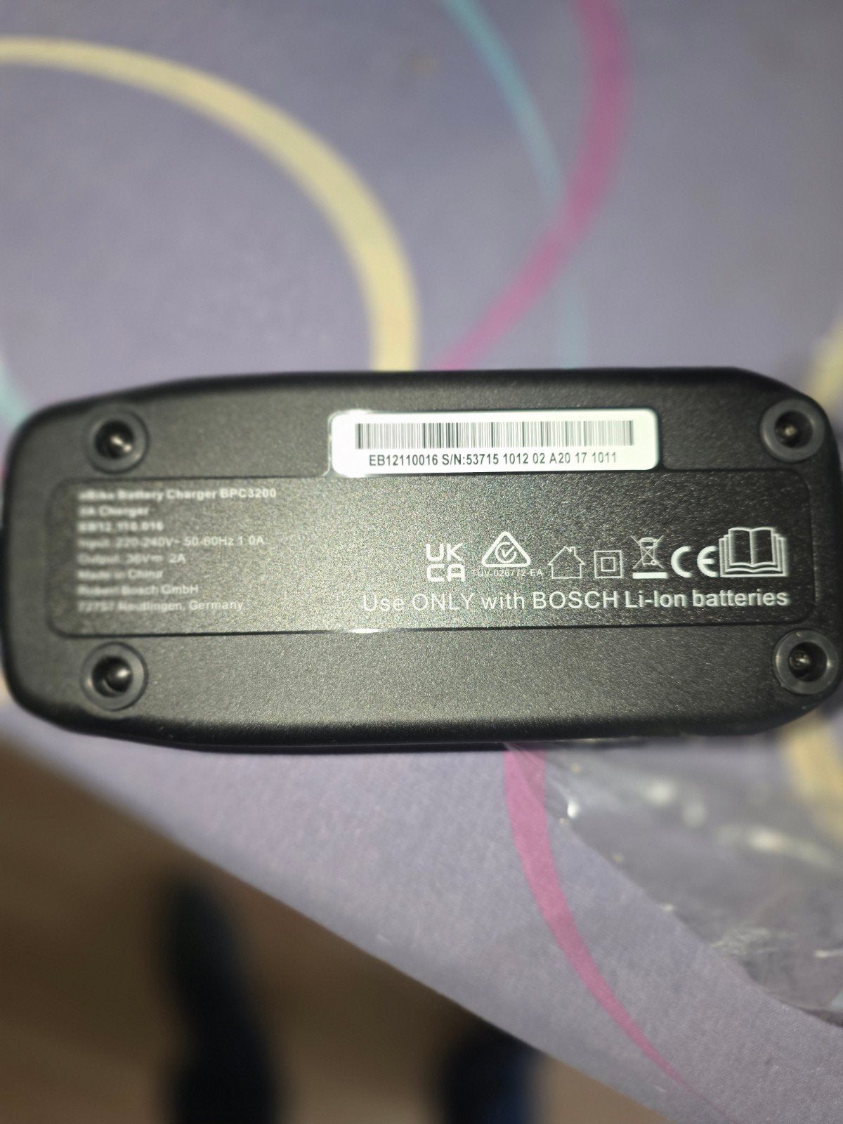 oplader bosch 2A