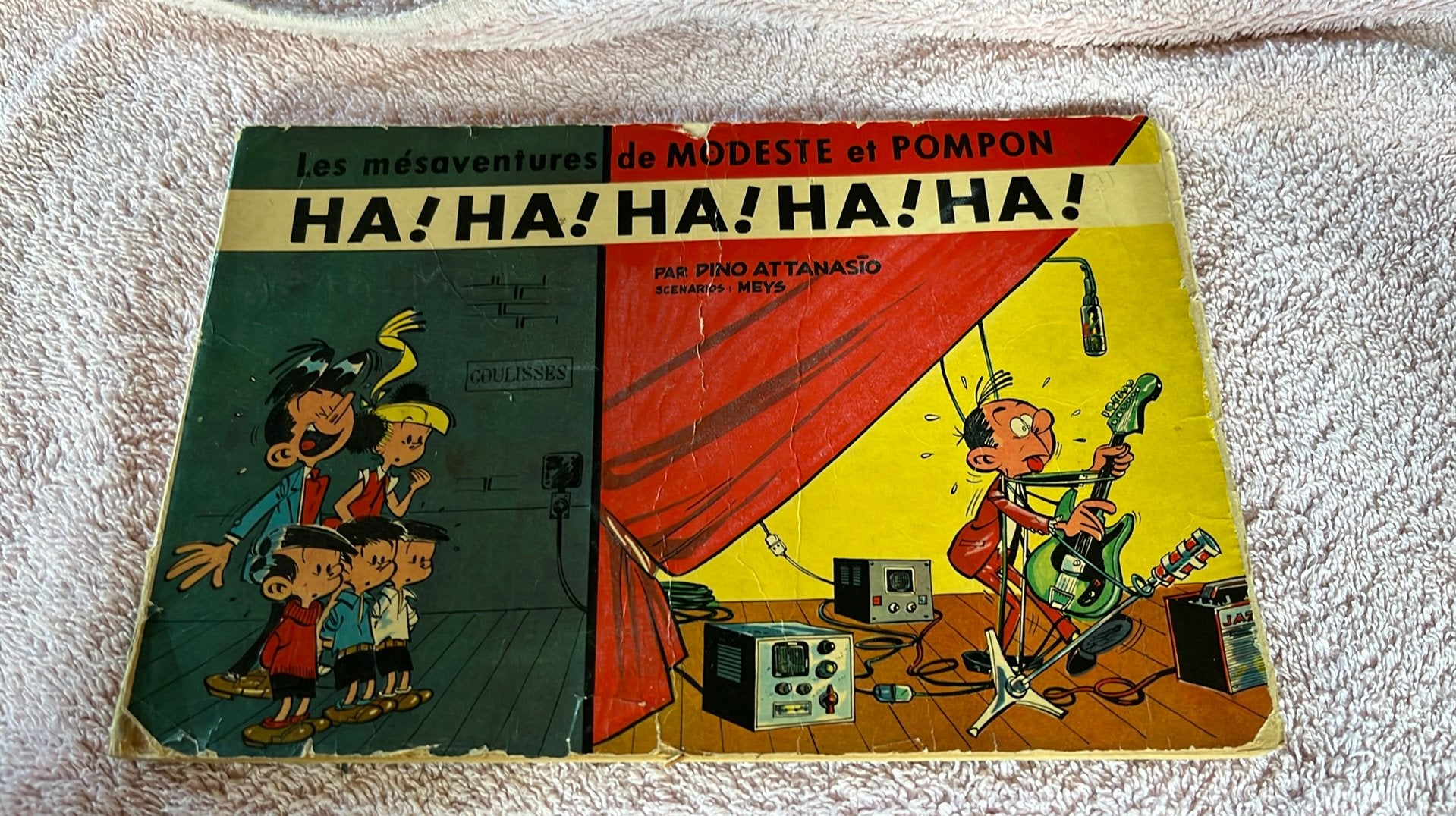 Modeste et Pompon Ha ! Ha! Ha! Dino attanasio 1964, Livres, BD, Enlèvement ou Envoi, Comme neuf