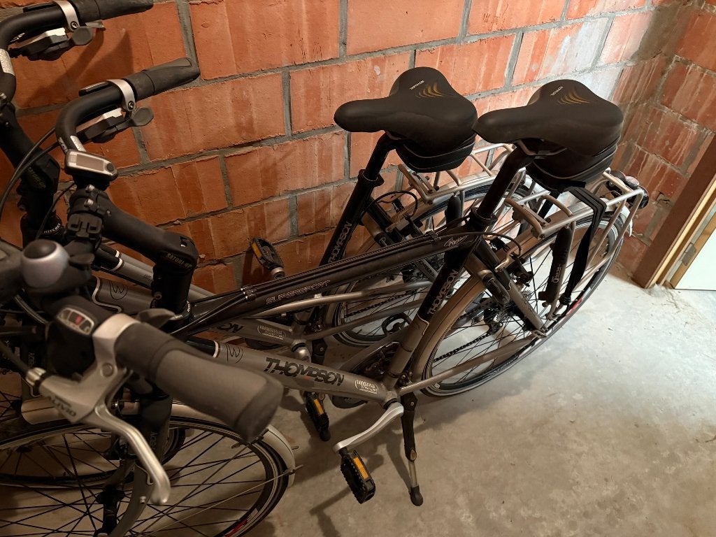 Mannen en vrouwenfiets thompson, Vélos & Vélomoteurs, Enlèvement, Neuf, Autres marques