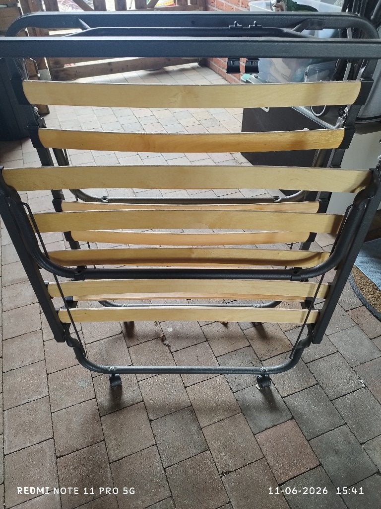 Logeerbed, Kinderen en Baby's, Ophalen, Gebruikt, Lattenbodem