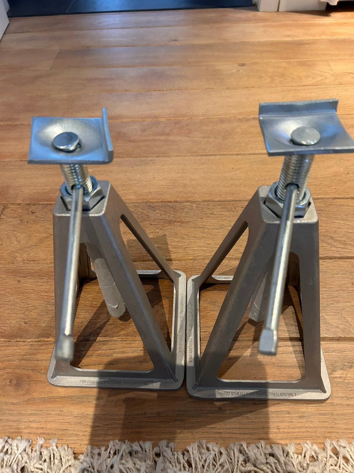 aluminium steunblokken (stack jacks), Ophalen, Nieuw
