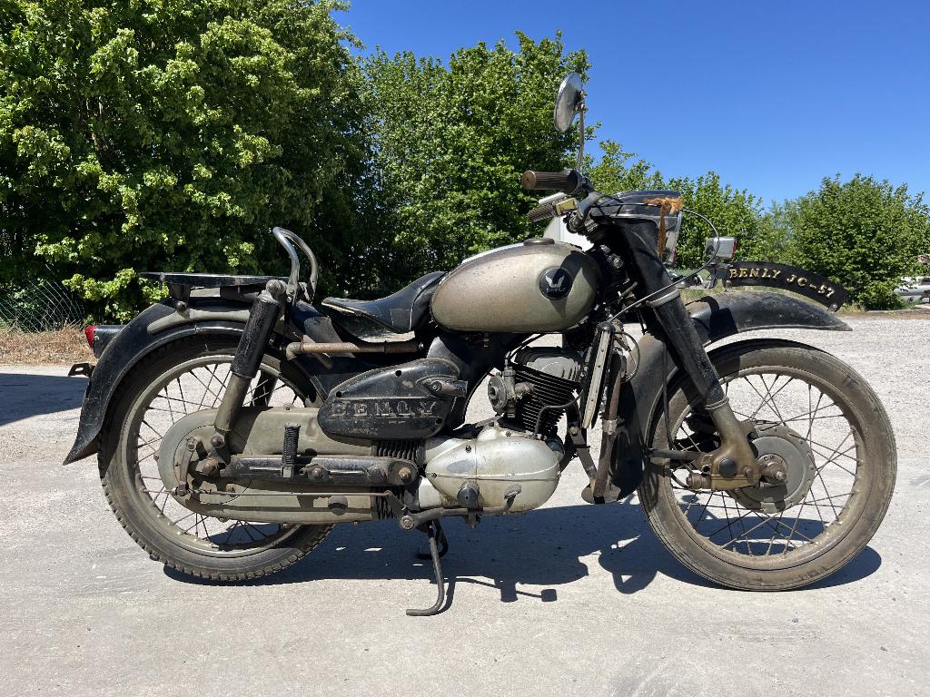 Honda Benly JC57 ( dream 1957 1956 collectie vintage ), Entreprise, Occasion, 125 cm³, Autre