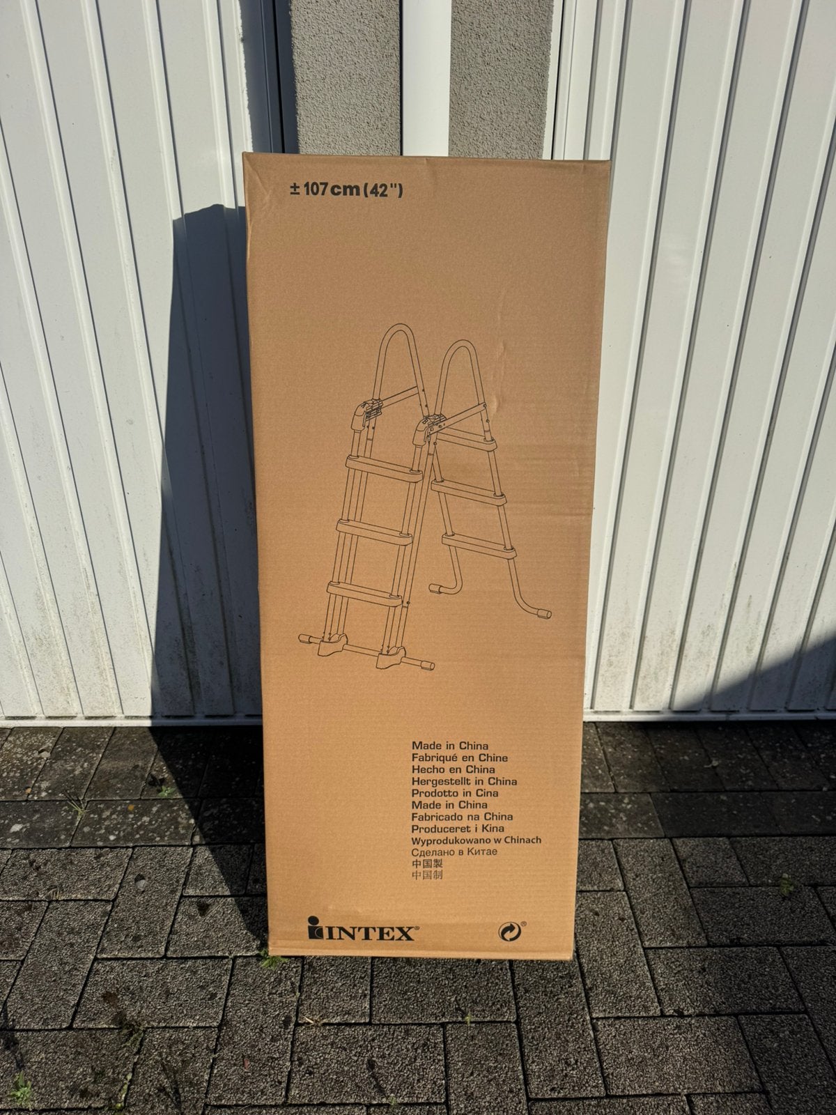 Intex zwembad ladder 107cm (42”) Nieuw, Ophalen, Nieuw, Ladder