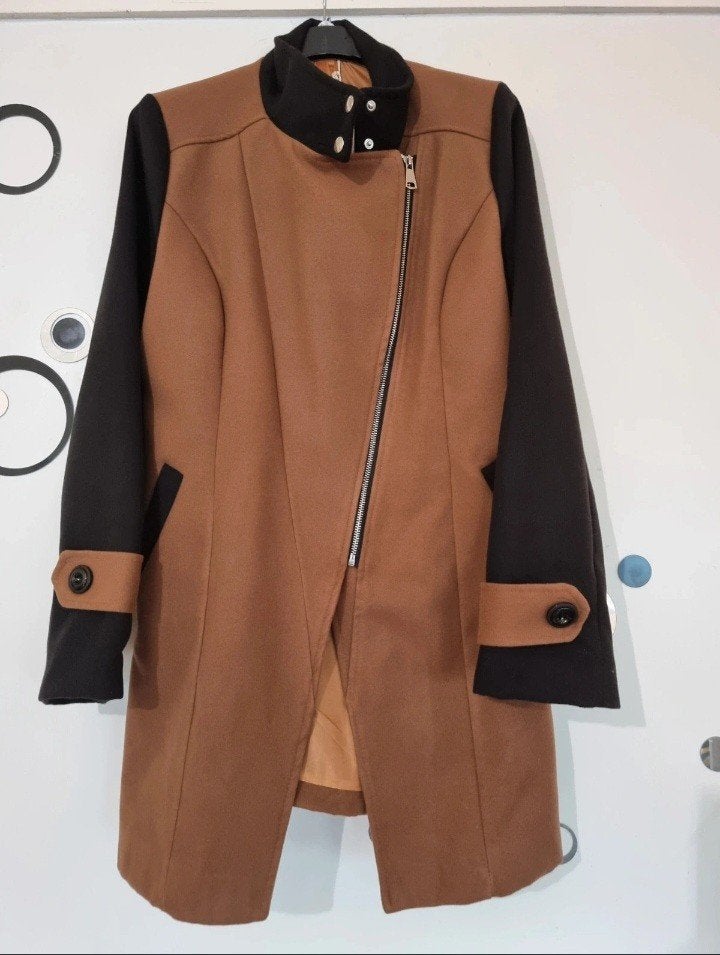 Manteau en feutrine, Kleding | Dames, Jasjes, Kostuums en Pakken, Maat 42/44 (L), Nieuw, Ophalen of Verzenden, Jasje
