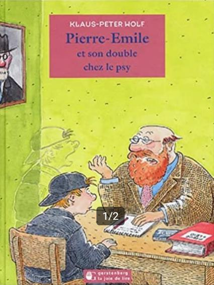 "Pierre-Emile et son double chez le psy" Klaus-Peter Wolf, Neuf, Enlèvement ou Envoi, Fiction général, Klaus-Peter Wolf