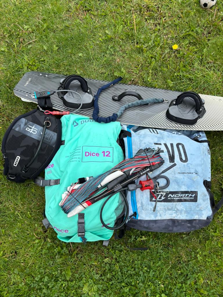 Kiteset, Watersport en Boten, Ophalen, Zo goed als nieuw