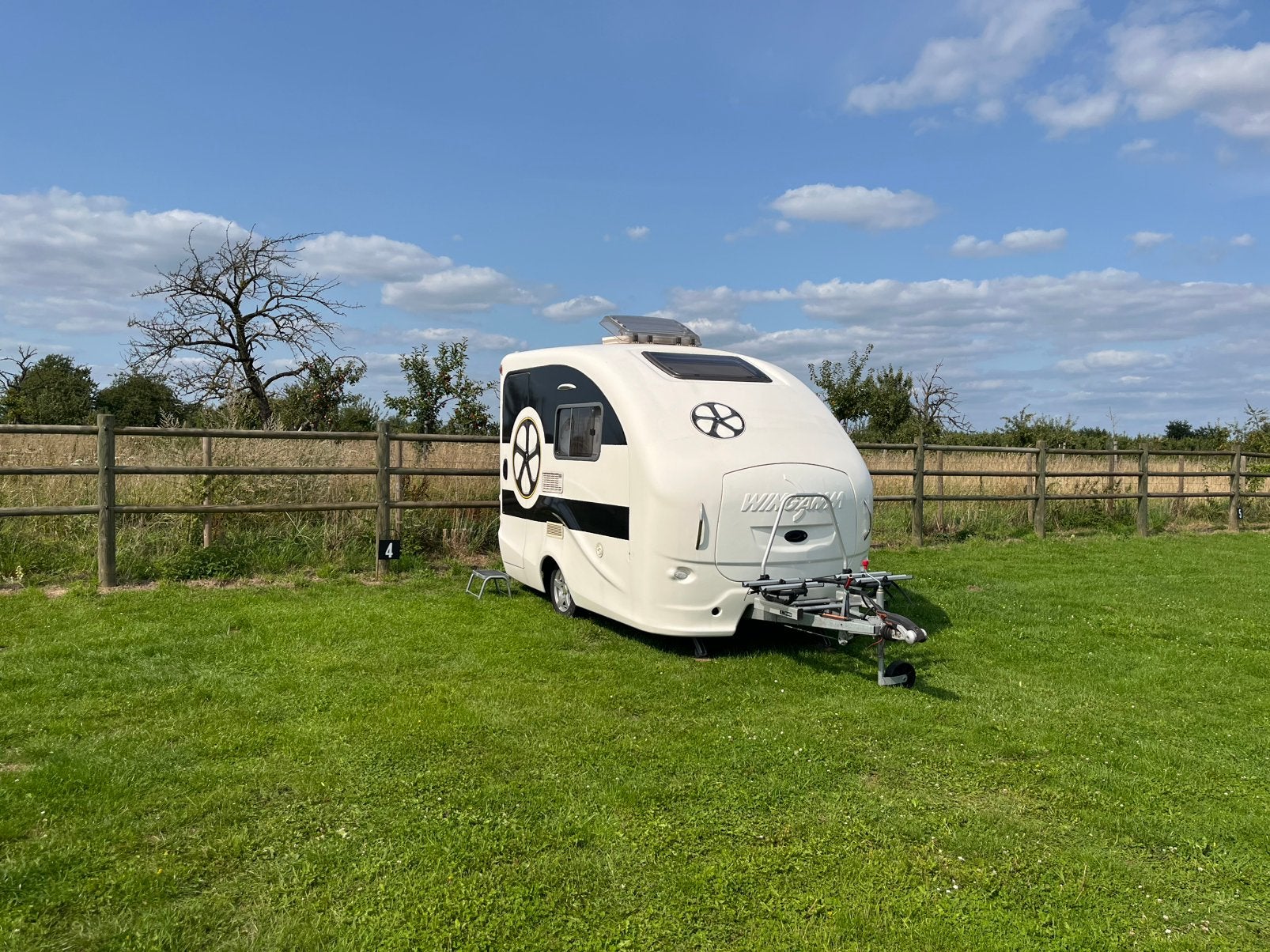 Caravan wingamm rookie, Particulier, Douche, Lit transversal