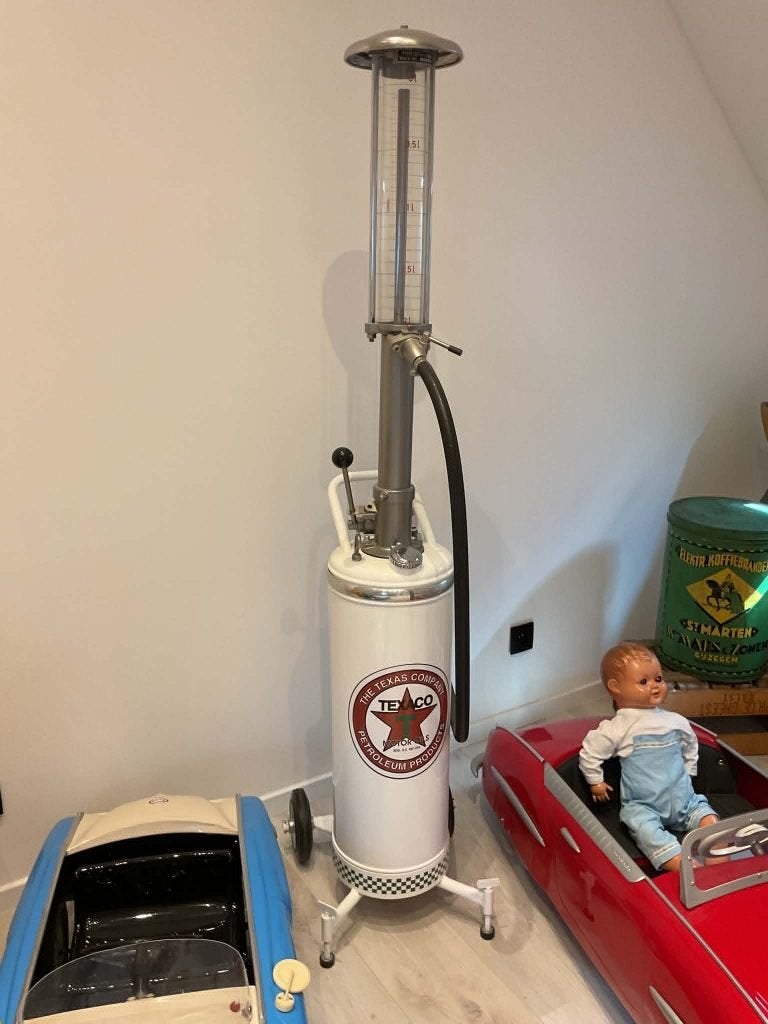 Benzinepomp 2 Takt in Nieuwstaat, Verzamelen, Ophalen, Zo goed als nieuw