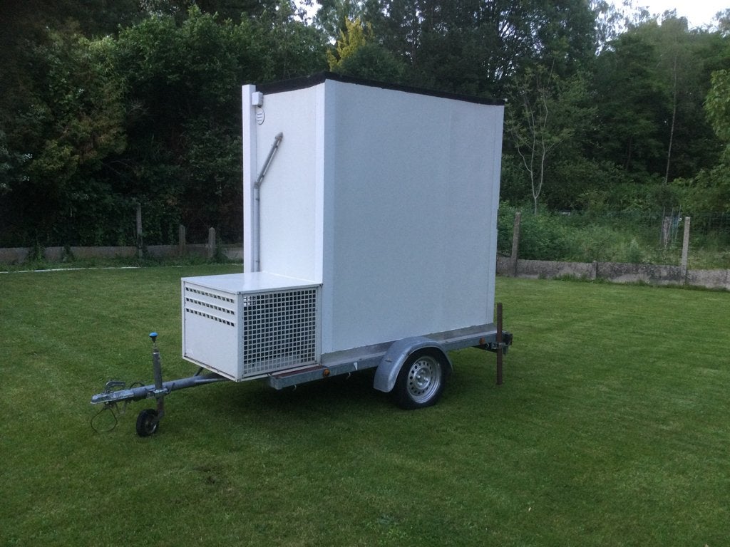 Koel aanhangwagen, Ophalen