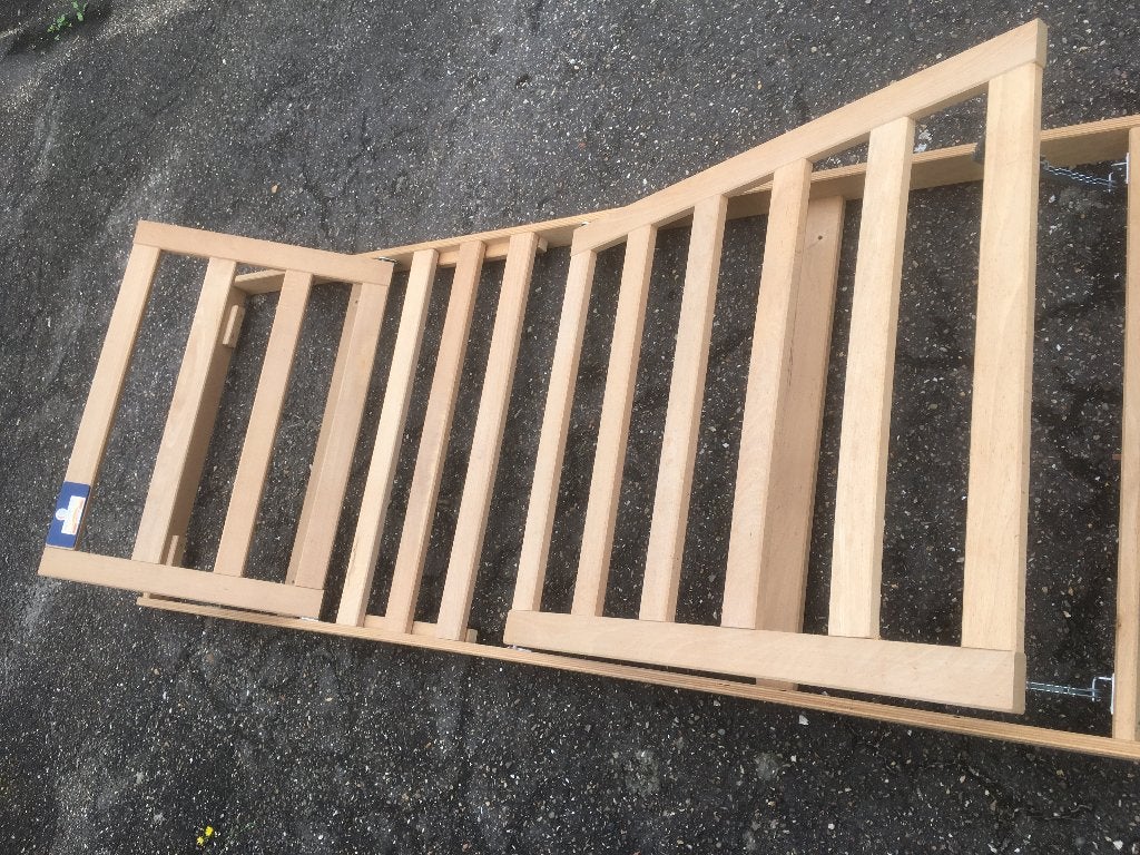 2 lattenbodems, Ophalen, Gebruikt, Eenpersoons, 80 cm