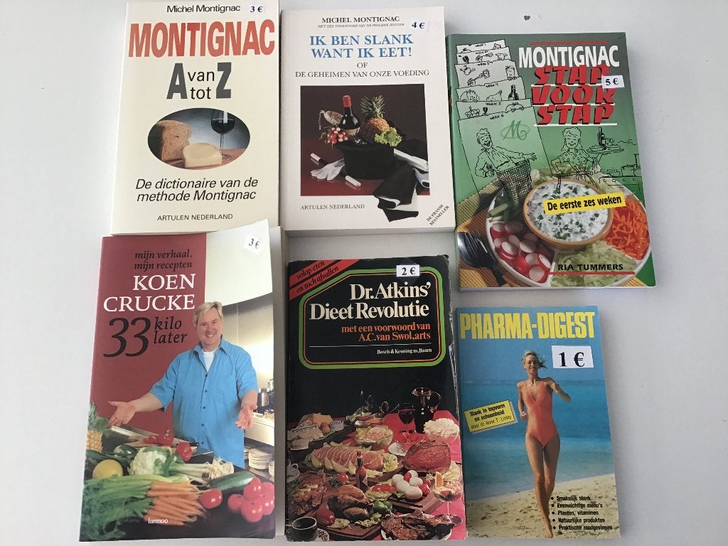 6 + 2 boeken over gezondheid en voeding, Boeken, Ophalen of Verzenden, Zo goed als nieuw