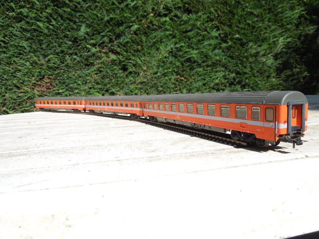 Eurofima NMBS personenauto's, Hobby en Vrije tijd, Gelijkstroom, Wagon, Ophalen of Verzenden, Zo goed als nieuw