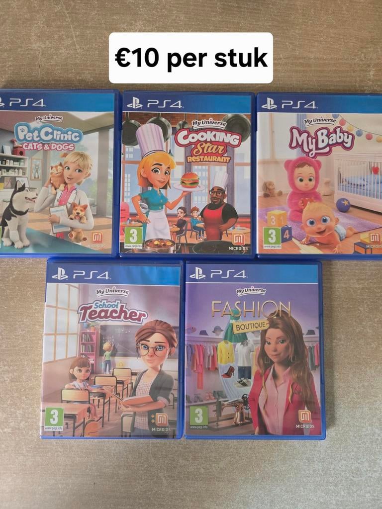 Ps4 spelletjes, Ophalen