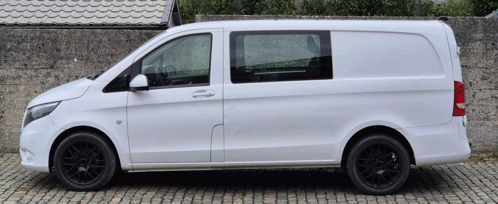 Mercedes vito doub cabine 5pls an2017.235mkm CTOK 13999€, Cuir, Euro 6, Boîte manuelle, Mercedes-Benz