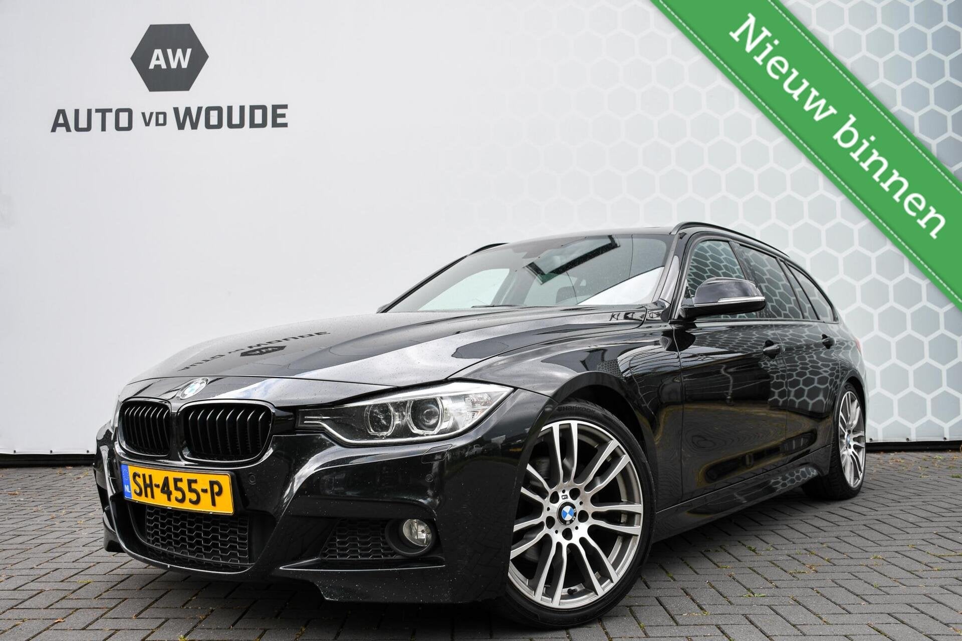 BMW 3-serie Touring 320d M-Pakket Stoelverwarming Leer 184PK, Auto's, BMW, Automaat, Achterwielaandrijving, 4 cilinders, Bedrijf